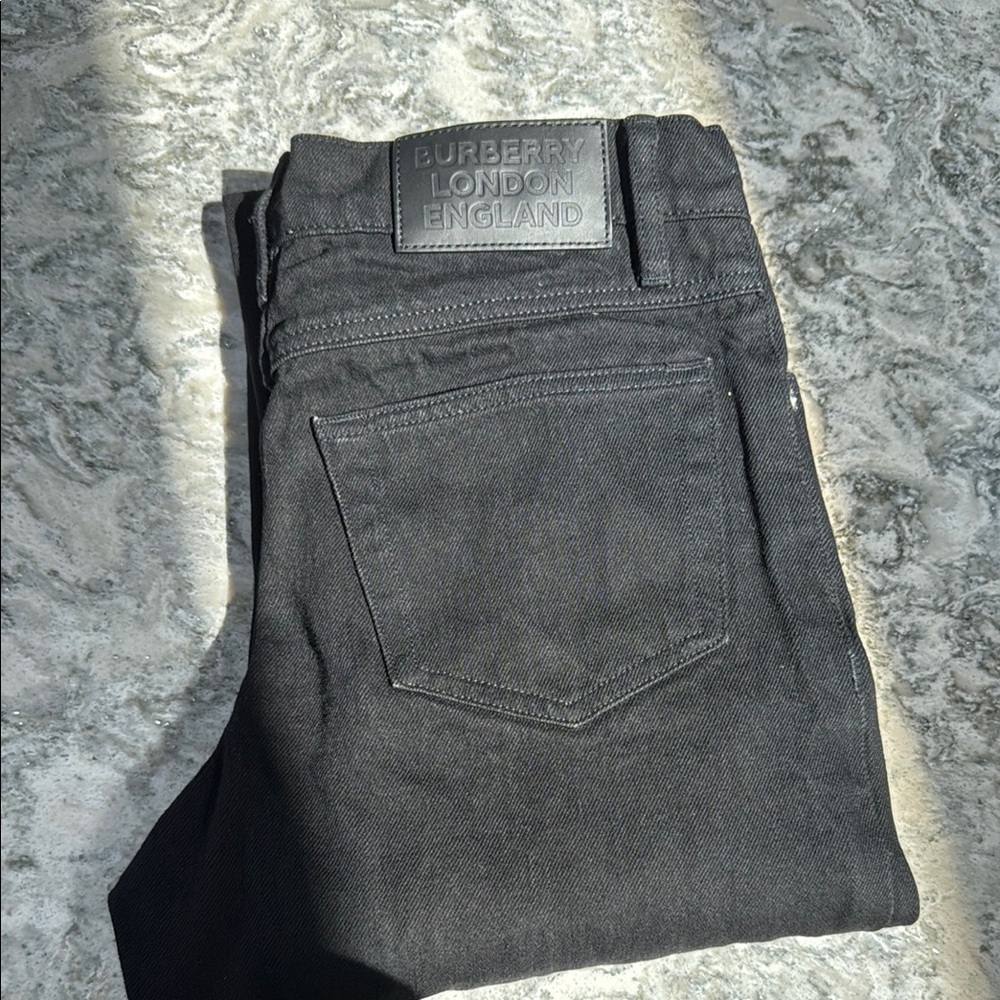 Black Burberry Jeans